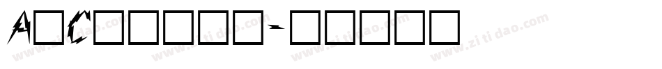 AaCarrie字体转换