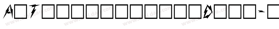 AaTafelschriftDemo-lMrd字体转换