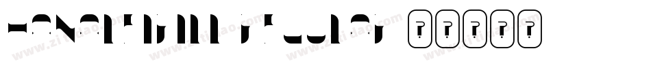 HanaleiFill-Regular字体转换