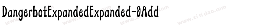 DangerbotExpandedExpanded-0Add字体转换