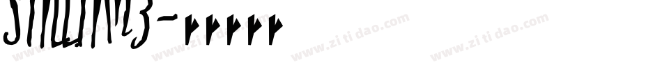 stilltim3字体转换