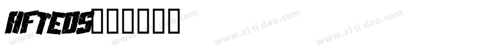 AFTEDS字体转换
