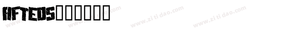 AFTEDS字体转换