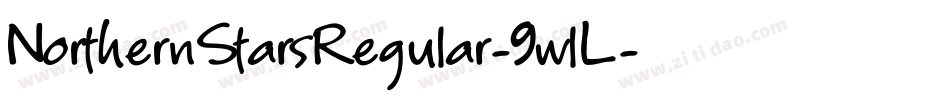 NorthernStarsRegular-9wlL字体转换