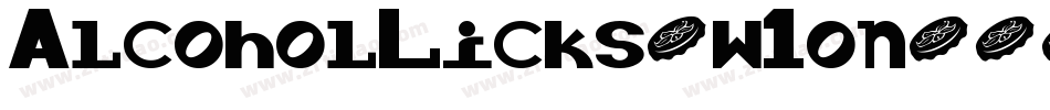 AlcoholLicks-w1on字体转换