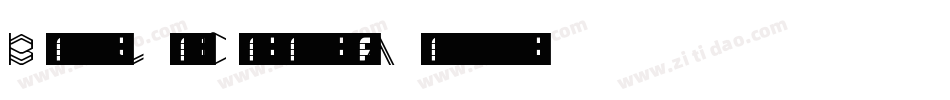 BrokenLampCondensed-Adr7字体转换