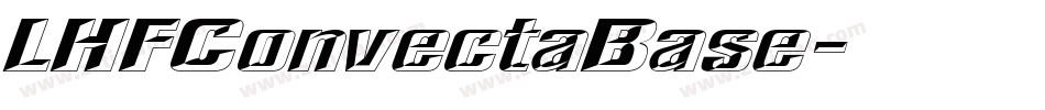 LHFConvectaBase字体转换