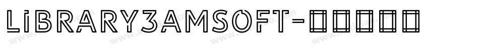 Library3amsoft字体转换