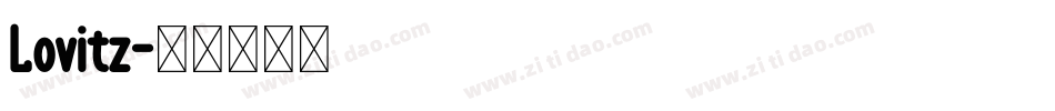 Lovitz字体转换