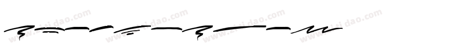 LSRegular字体转换