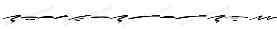 LSRegularAlt字体转换