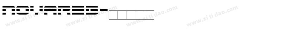Novareb字体转换
