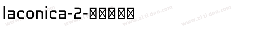 laconica-2字体转换