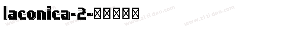 laconica-2字体转换