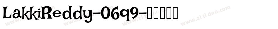 LakkiReddy-06q9字体转换