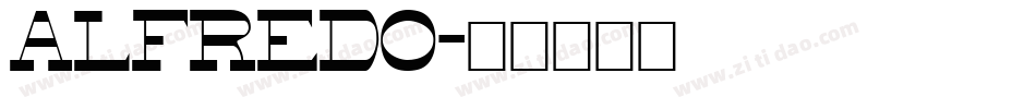 ALFREDO字体转换