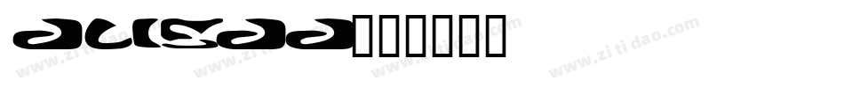 ALIEAA字体转换
