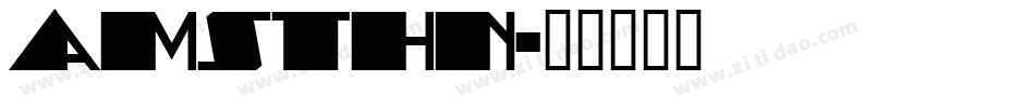 AMSTHN字体转换