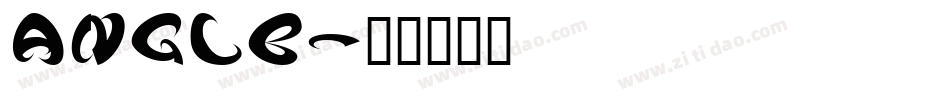 ANGLB字体转换