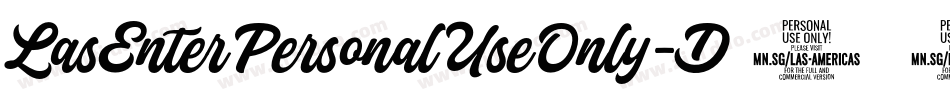 LasEnterPersonalUseOnly-D301字体转换 LasEnterPersonalUseOnly-D301字体转换