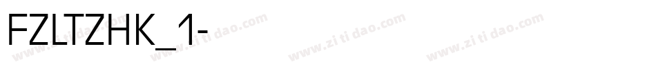 FZLTZHK_1字体转换