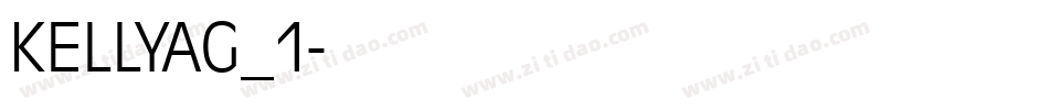 KELLYAG_1字体转换