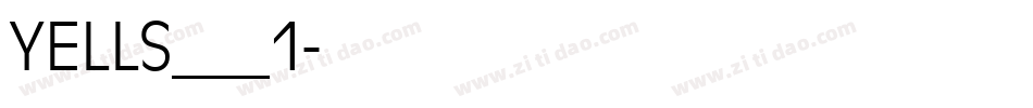 YELLS___1字体转换