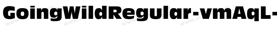GoingWildRegular-vmAqL字体转换