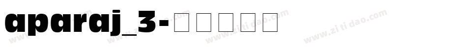 aparaj_3字体转换