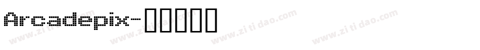 Arcadepix字体转换