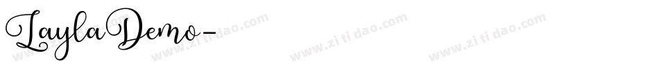 LaylaDemo字体转换