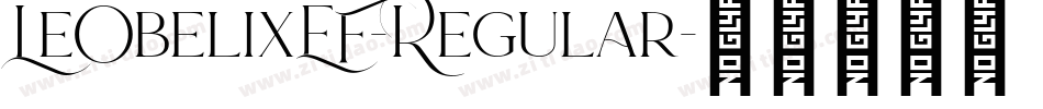 LeObelixEF-Regular字体转换