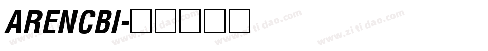 ARENCBI字体转换