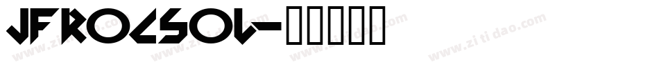 JFRocSol字体转换