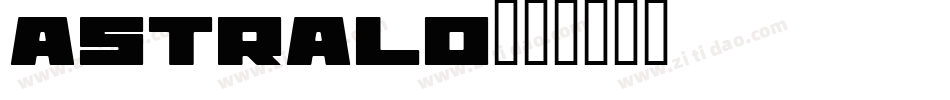 ASTRALO字体转换