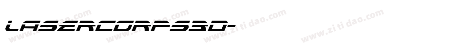 lasercorps3d字体转换