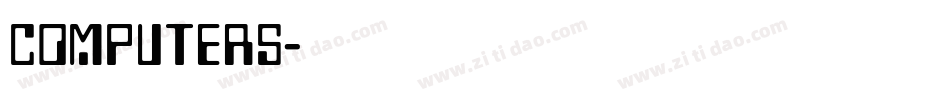 Computers字体转换