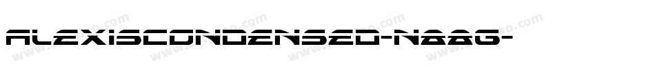 AlexisCondensed-n88g字体转换