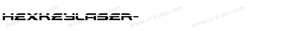 hexkeylaser字体转换