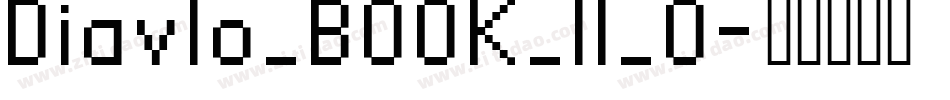 Diavlo_BOOK_II_0字体转换