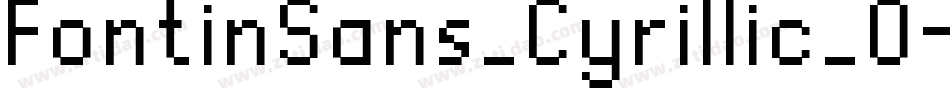 FontinSans_Cyrillic_0字体转换