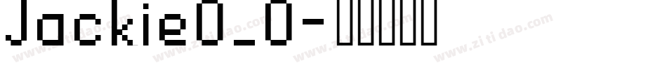 JackieO_0字体转换