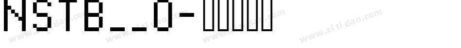 NSTB__0字体转换