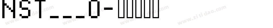 NST___0字体转换