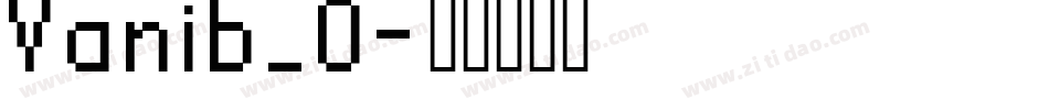 Vanib_0字体转换