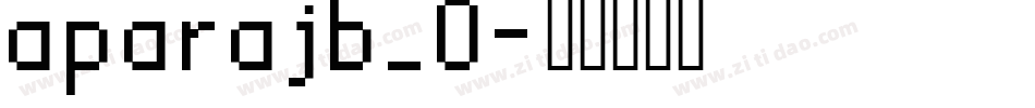 aparajb_0字体转换