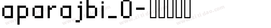 aparajbi_0字体转换