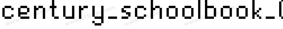 century_schoolbook_0字体转换