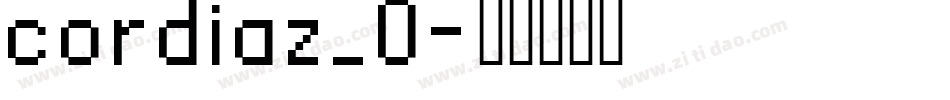cordiaz_0字体转换