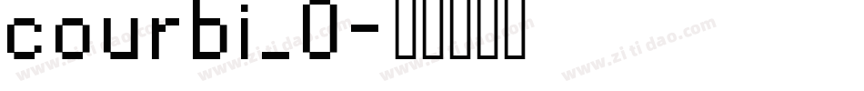 courbi_0字体转换
